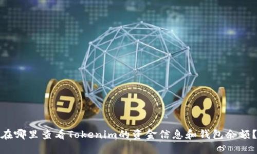 在哪里查看Tokenim的资金信息和钱包余额？